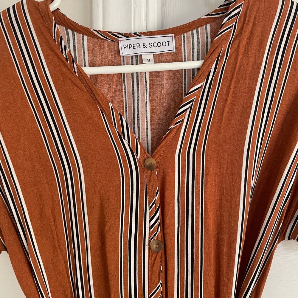 Piper & Scoot button down dress